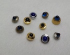 LOT OF 10 JEWELED WATCH CROWNS WATCHMAKERS REPLACEMENT PARTS ASSORTED LOT #3