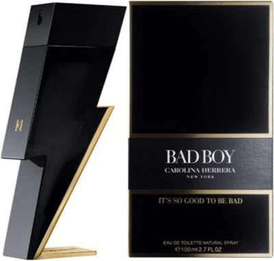 CAROLINA HERRERA BAD BOY EDT 100ML EAU DE TOILETTE SPRAY NEW BOXED & SEALED