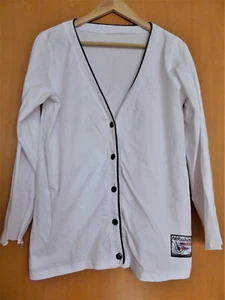 Bonita chaqueta camisa elástica de algodón NEBULUS talla M / 40 blanca - Imagen 1 de 1