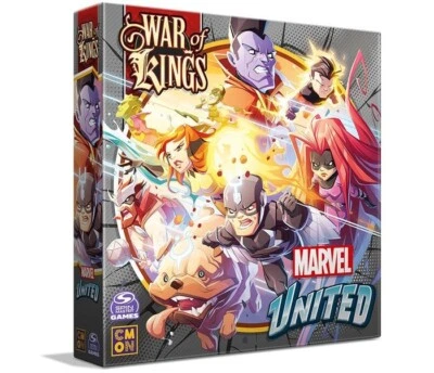 Marvel United Multiverse WAR OF KINGS New! KICKSTARTER EXCLUSIVE! KSE Inhumans - Image 1 of 4