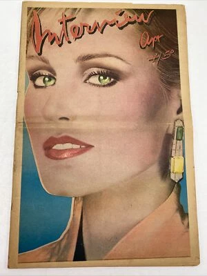 Interview Magazine Jessica Lange Andy Warhol April 1979 V9N4 Cheryl Tiegs - Image 1 of 4