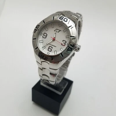 Reloj Hombre Chronotech CT 7059M Cromo Funciona Excelente Resistente al Agua hasta 5 ATM  Foto 1 de 4