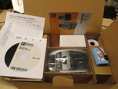 NEW Zebra MZ220 Portable Mobile Bluetooth Wireless Printer NEW M2F-0UB0E020-00 - Image 1 of 3