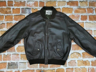 *CHEVIGNON EXCELLENCE VINTAGE LEDERJACKE*PORTE AVION*BRAUN*CASUAL*GR: XL*TIP TOP - Bild 1 von 4