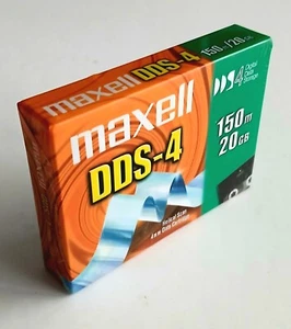 MAXELL DDS-4 Digital Data Cartridge DDS-4 150 m Cartouche de données numériques - Zdjęcie 1 z 4