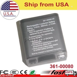 361-00080-00 980mAh Battery for GARMIN Virb XE / Virb X Compact Sports Camera - Picture 1 of 4