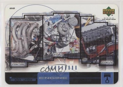 2000 Upper Deck Racing Challenge Trading Card Game Engine #22 - Image 1 of 2
