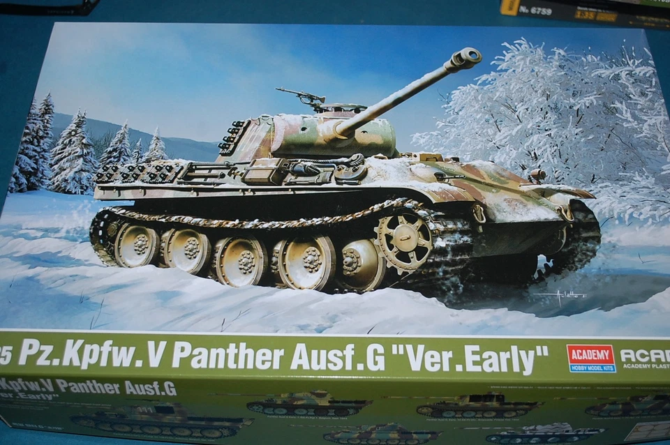 Academy 13529 - Pz.Kpfw. V Panther Ausf. G Version Early scala 1/35 - Immagine 1 di 1