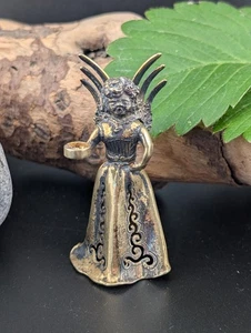 Figur Silber 835 vergoldet Miniatur Engel alt vintage antik ? Christoph Widmann  - Bild 1 von 12