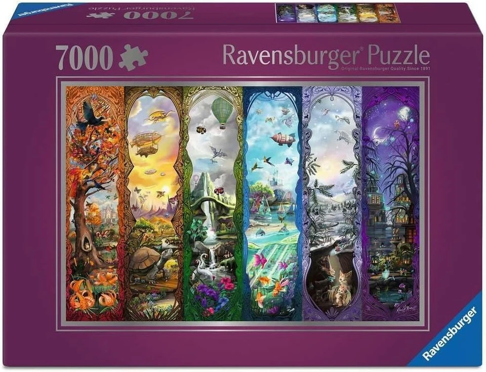 NEW & SEALED Ravensburger 01422 The Six Portals 7000 Pc Jigsaw Puzzle USA SELLER - Image 1 of 4