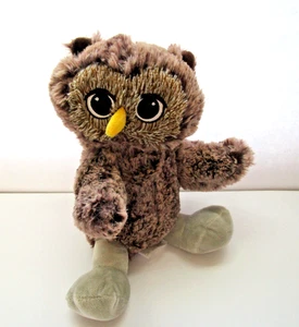 Progressive Plush 10" Andie Owl Stuffed Animal 2023 Embroidered Eyes Soft Toy - Picture 1 of 5