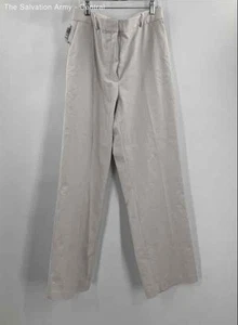 Babaton Womens Matte Pearl Agency Flat Front Slash Pocket Dress Pants Size 12 - Picture 1 of 7