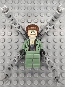 Lego Marvel Super Heroes Minifigure SPD015 Dr. Octopus Otto Octavius Doc Ock - Picture 1 of 7