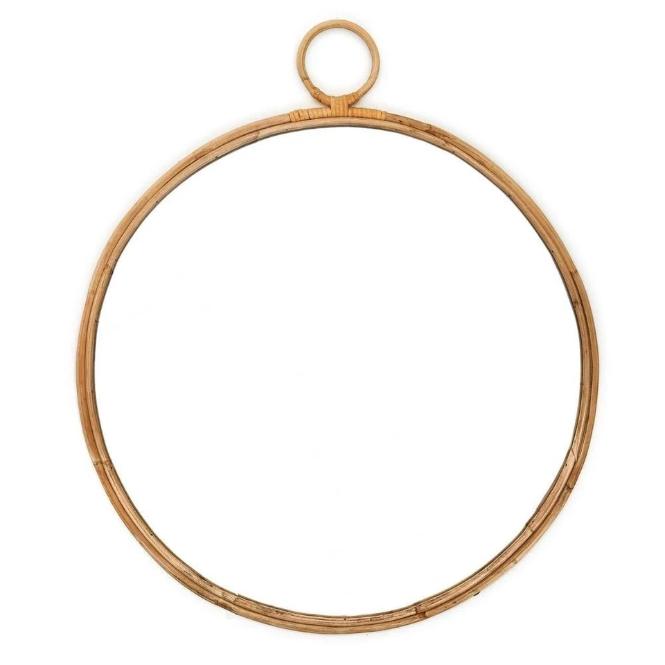 Espejo colgante redondo grande Two's Company Reflections Foto 1 de 1