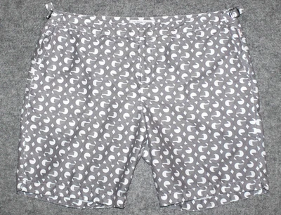 ORLEBAR коричневый + GQ DANE II плавать короткие 9» Ins классический с подкладкой GQ печати sz 40 шорты - Изображение 1 из 4