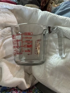 Taza medidora de vidrio Anchor Hocking de 2 tazas - apta para microondas y lavavajillas, boquilla para verter - Imagen 1 de 9
