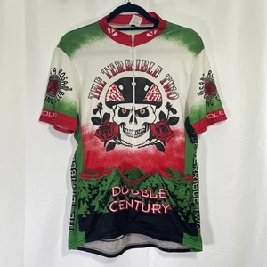 Voler Cycling Jersey Large Short Sleeve SKULL GRAPHIC Tour Bicycle Shirt - Picture 1 of 6