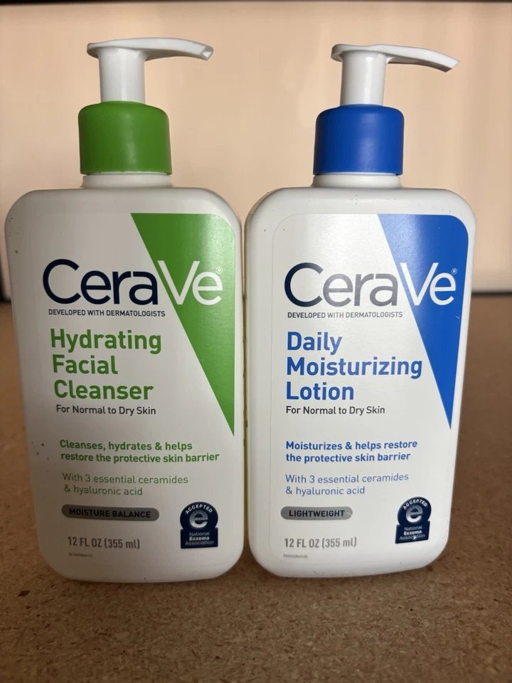 CeraVe Hydrating Facial Cleanser & Daily Moisturizing Lotion Duo - Image 1 of 1