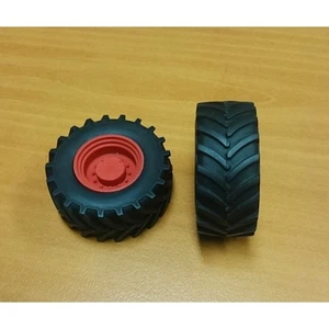 ARTISAN32 - Roues avant tracteur rouge 47mm - 1/32 - ART04271R - Picture 1 of 2