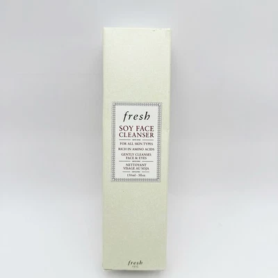 FRESH SOY FACE CLEANSER 5oz/150mL FULL SIZE All Skin Types New In Box  - Image 1 of 3