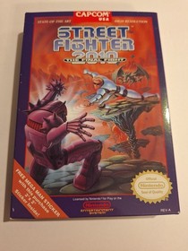 Street Fighter 2010 The Final Fight ( NES , 1990 ) Authentic
