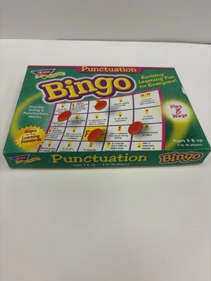 Trend Enterprises 标点宾果游戏 — 第 1/3 张图片