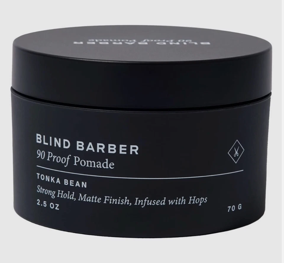 Помада для волос для мужчин Blind Barber 90 Proof крепкая фиксация натуральная отделка 2,5 жидких унции - Изображение 1 из 1