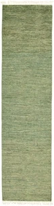 Vintage Hand-knotted Runner Rug 2'8" x 10'10" Traditional Wool Carpet - Picture 1 of 9