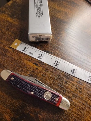 Красная рифленая кость Boker Whittler - Изображение 1 из 4