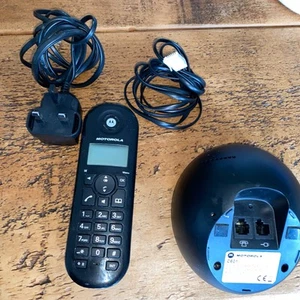 Motorola C601 Charge Base and Power Lead Digital Cordless Phone - Zdjęcie 1 z 4