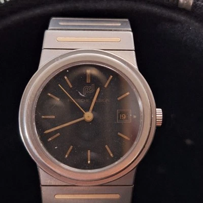 IWC Porsche Design Titan Armbanduhr  mit 750er Inlays, zusätzl. 3 Armbandteile - Bild 1 von 4