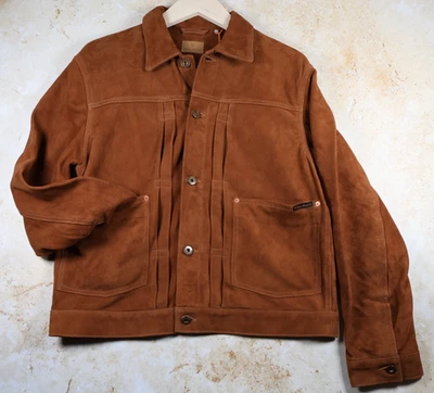 Nudie Jeans Dante II Suede Jacket ("Camel", Size Medium) BNWT RRP £450 - Image 1 of 4