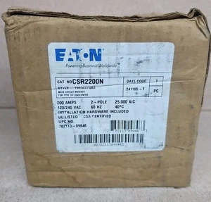 1) New Old Stock Eaton CSR2200N Type CSR Standard Circuit Breaker - Picture 1 of 1