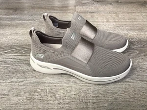 Skechers Go Walk Arch Fit Mabyn Gray Women's Size 8.5 124869 Sneaker Slip ins - Picture 1 of 13