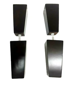 6" Solid Wood Tapered Furniture Legs Walnut Finish (BB600) Sofa/Chair - Set of 4 - Picture 1 of 4