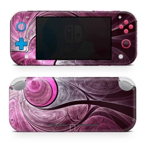 Pink Abstract Skin Wrap Sticker to Cover Nintendo Switch Lite Aussie Made - Picture 1 of 1