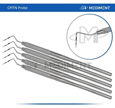 MEDIMENT INSTRUMENTS 5 X Dental Periodontal Probe CPITN Color Hygienists Perio 3.5-5.5-8.5-11.5 mm
