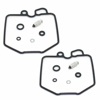 2set FOR HONDA CX500C CX500D CX500 Carburetor Float Bowl Gaskets & Needle valve - Изображение 1 из 3