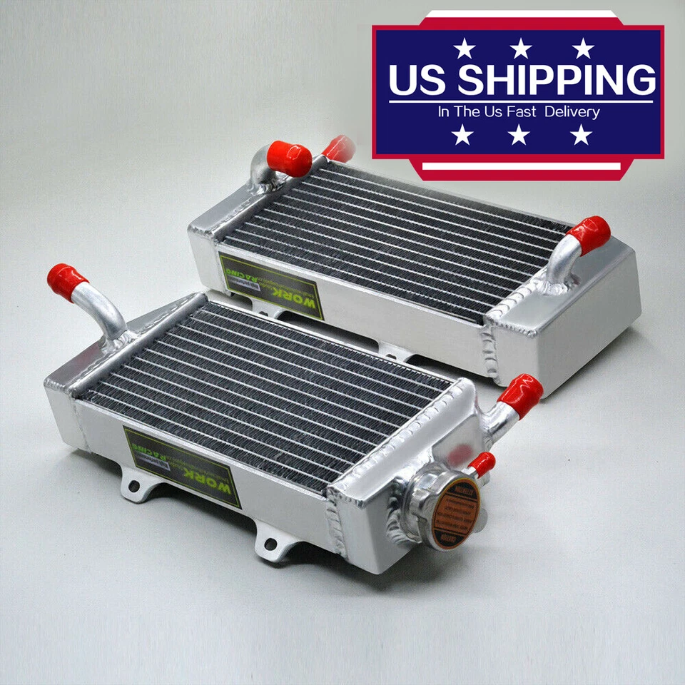 Radiador de aleación de aluminio para Honda CRF450R CRF 450R 2005-2008 2006 2007 R&L Foto 1 de 4