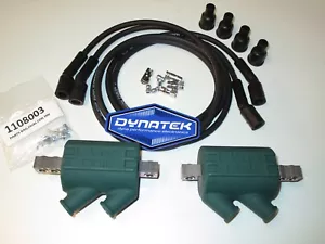 Kawasaki Z650 Z750 77-85 Dyna Performance Zündspulen und schwarze Dyna Leitungen. - Bild 1 von 1