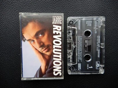 JEAN MICHEL JARRE - REVOLUTIONS -  1988 UK CASSETTE TAPE ALBUM Foto 1 de 3