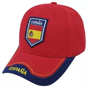 España Copa Mundial Nacional C1V08 Fútbol Fútbol Rinoceronte Hebilla Sol Sombrero Gorra - Imagen 1 de 2