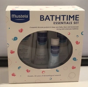 Mustela Set de Regalo para Llegada de Recién Nacido, Esenciales para el Cuidado de la Piel y la Hora del Baño del Bebé, 5 Artículos - Imagen 1 de 5