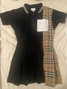 Burberry Girl’s Vintage Check Polo Shirt Dress Size 8Y/FINAL SALE - Picture 1 of 5
