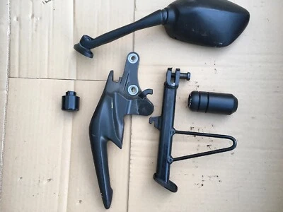 Honda Cbr300r 2015 2016 soporte espejo retrovisor lateral, riel de agarre lote 94 todo para 1 Foto 1 de 4