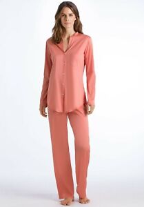 NWT Hanro 100% Mercerized COTTON DELUXE $289 sleepwear Pajama S M L XL Lingerie
