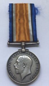 WW1 War Medal For Private G Glen 3/4 Corps Black Watch Royal Highlanders.
