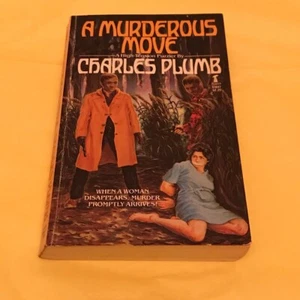 A Murderous Move Charles Plumb 1981 Taschenbuch - Bild 1 von 4