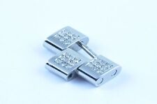 Breitling Spare Membered Link Professional 2 Polished Steel 0 23/32in Diamonds