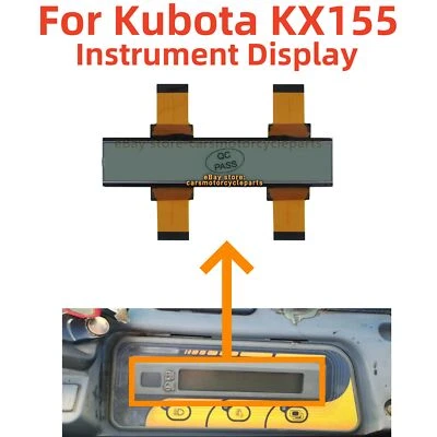 LCD Display für Kubota KX155 Minibagger Instrument Armaturenbrett Ersatz NEU - Bild 1 von 4